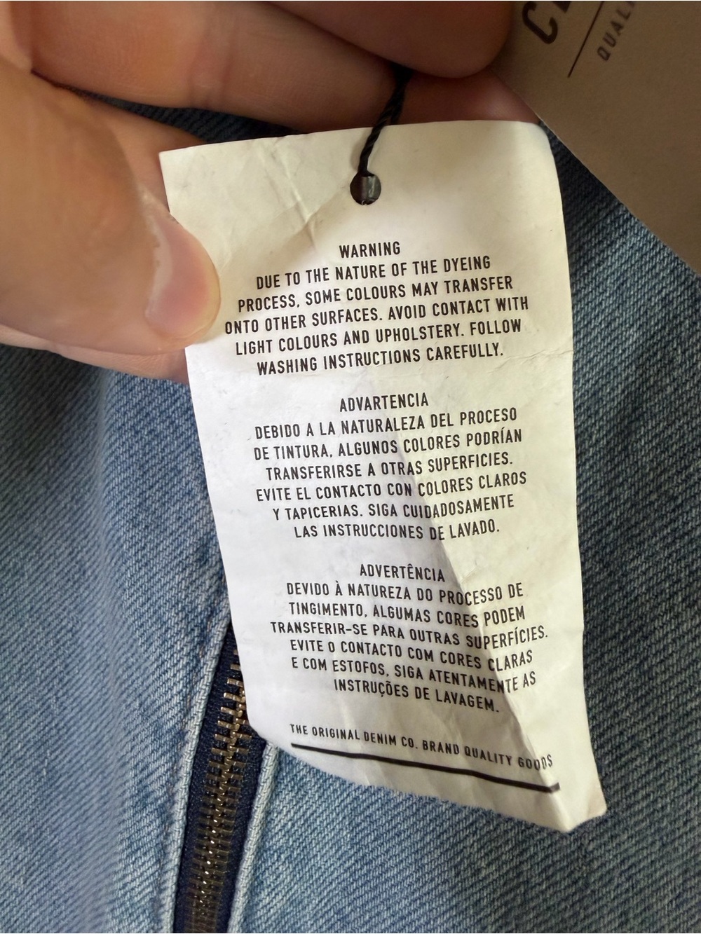 Primark Denim Co. Full-Zip Mini Dress - Picture 4 of 6